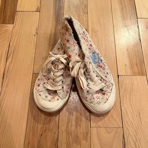 Red and Blue Star Roxy Shoes